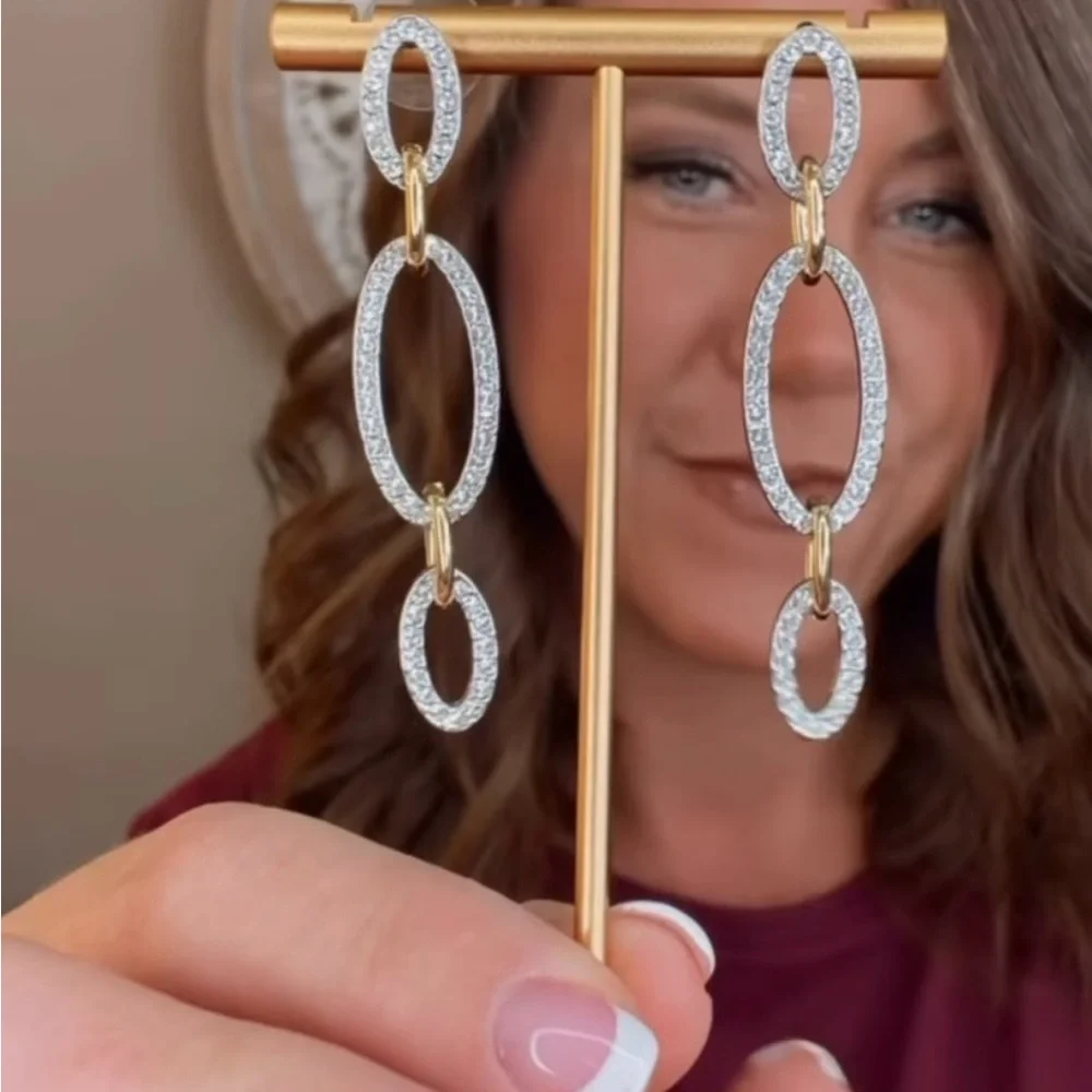 Park Lane “Arctic” Earrings from 1/26 Elite Sparkle Box! BNIB!! - Picture 6 of 15